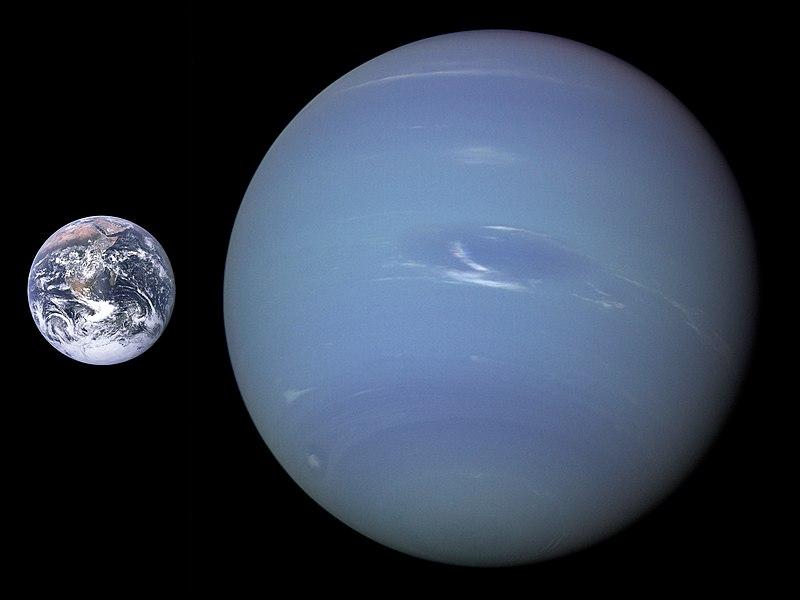 Neptune earth size comparison 2b
